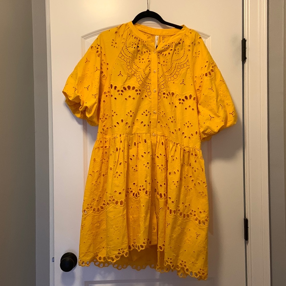 Gorgeous NWT Anthropologie eyelet dress. Brand new never worn